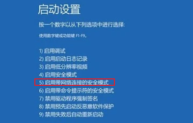 帶有網絡的安全模式
